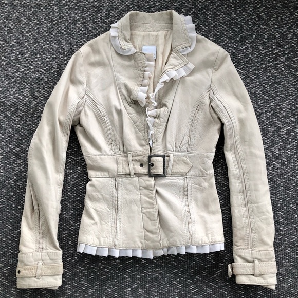 Paola Frani Leather Jacket - Picture 6 of 15